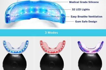 32LED Inductive Charging Tooth Whitening System Review