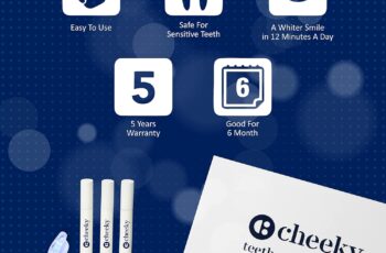 Cheeky LED Teeth Whitening Kit Review