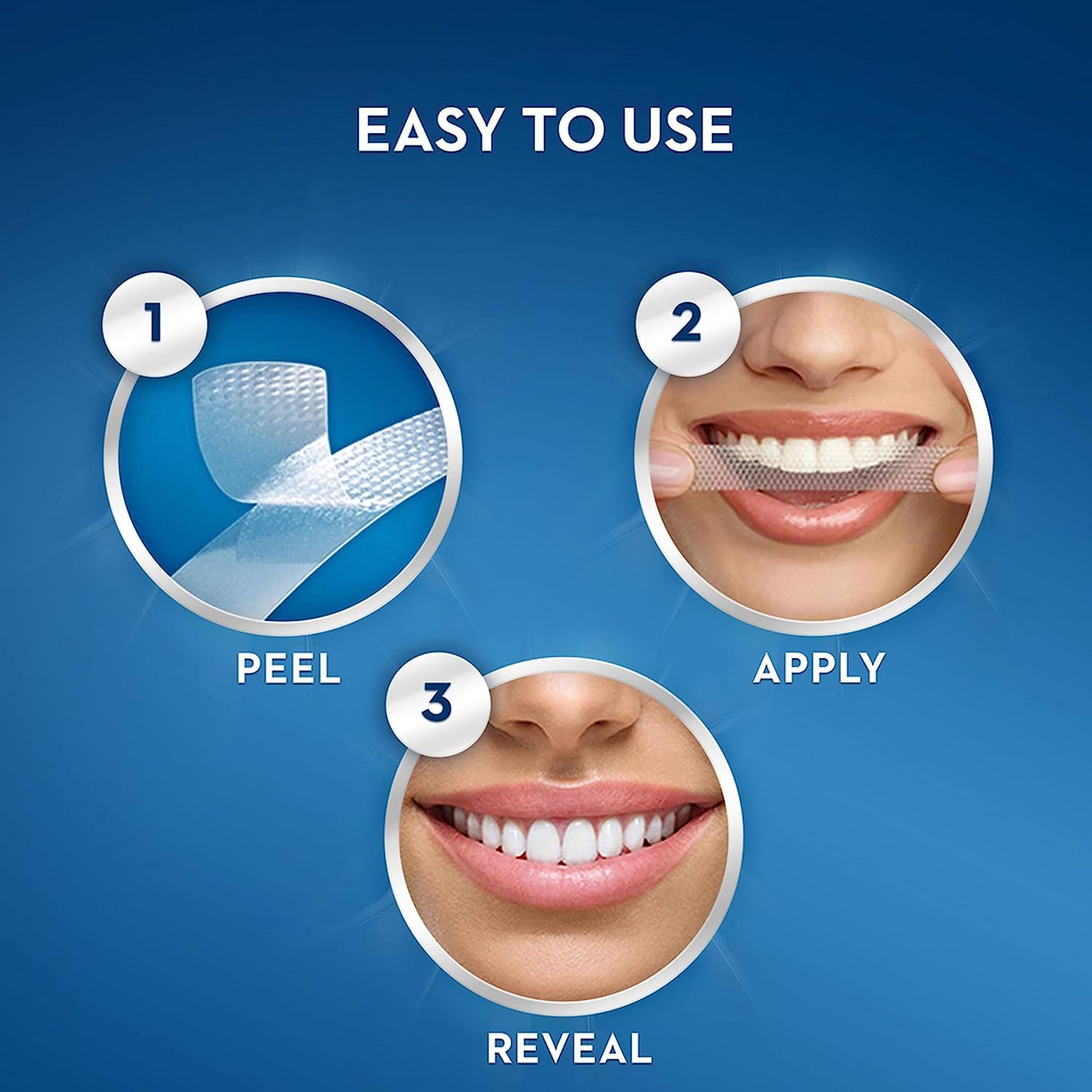 Crest 3D Whitestrips, Professional Effects Plus, Teeth Whitening Strip Kit, 48 Strips (24 Count Pack)