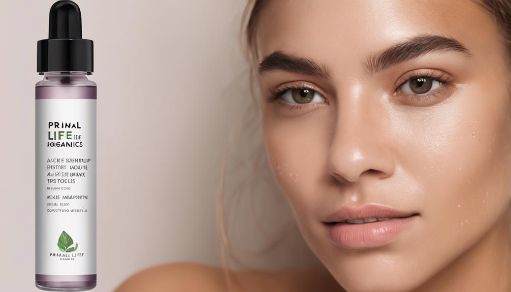 effective acne serum formula