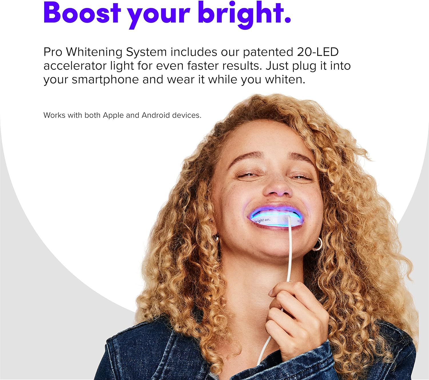 SmileDirectClub Pro Teeth Whitening Gel System with LED Light - 4 Pack Pens and Whitening Toothpaste - Professional Strength Hydrogen Peroxide - Pain Free and Enamel Safe