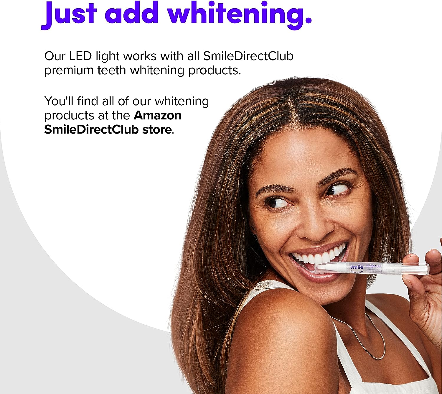 SmileDirectClub Teeth Whitening LED Accelerator Light - Whiten Teeth Faster - Use with SmileDirectClub Premium Teeth Whitening